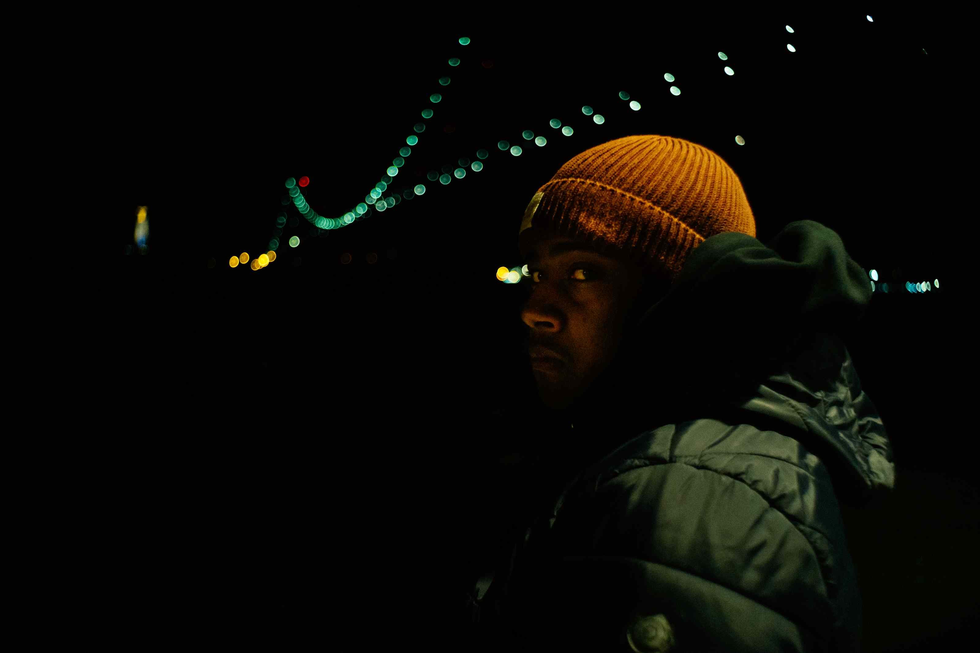 Portrait of Druh looking directly at the camera